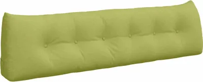 Obrázok produktu pre vidaXL Zadný vankúš svetlozelený 180 x 24 x 50 cm látka