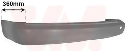 Produktbild von VAN WEZEL Heckstoßstange Stoßfänger Hinten für VW Caddy III Kombi (2KB, 2KJ, 2CB, 2CJ) Caddy III Kastenwagen (2KA, 2KH, 2CA, 2CH)