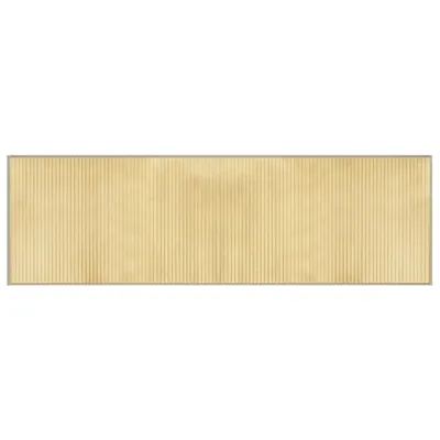 Immagine prodotto di Tappeto rettangolare naturale chiaro 60x200 cm in bambù