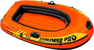 Immagine prodotto di Canotto Gonfiabile Con Due Camere D'Aria "Explorer Pro 100" +6 Anni - cm.160x94x29h. - peso kg.2,6 (58355)