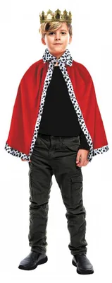 Immagine prodotto di PartyPro costume mantello rosso reale