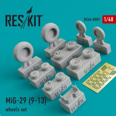 Produktbild von ResKit RS48-0089 - 1:48 MiG-29 9-13 wheels set