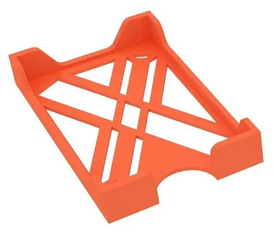 Productafbeelding van Kaarthouder voor Tarotkaarten, formaat 71x120mm, met 1 compartiment, oranje