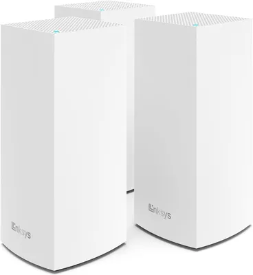 Produktbild von Linksys MX12600 Velop Tri-Band Wi-Fi 6-Mesh System Wi-Fi AX4200 do 830 m2