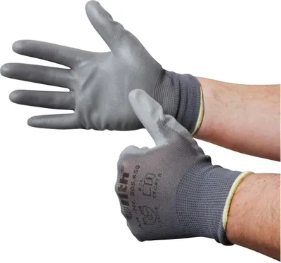 Produktbild von KROMWELL 4SAFE Montagehandschuh Nylon Grau L
