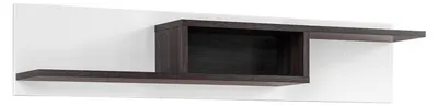 Image de Meubles modernes 4 pièces salon blanc bois armoire porte TV