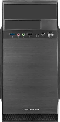 Obrázek produktu pro Tacens Anima AC4, Mini Tower, PC, Černá, Micro ATX, Mini-ITX, Hliník, Status