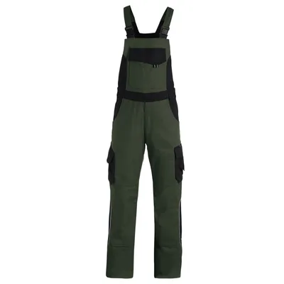 Produktbild von FHB ECKHARD Latzhose Arbeitshose oliv-schwarz 68