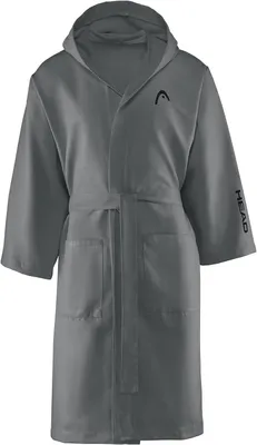 Productafbeelding van HEAD Active - Badjas dames, zachte fleece. Badjas heren, microvezel, met capuchon