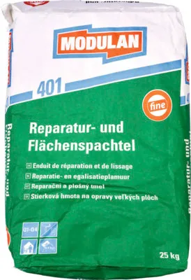 Produktbild von MODULAN 401 Reparaturspachtel und Flächenspachtel fein innen 25 kg
