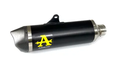 Produktbild von ARROW Auspuff RACE TECH für Suzuki V-Strom 650 (XT), 2017- aus Aluminium, schwarz