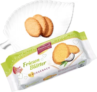 Produktbild von Friesen Blätter Hausgebäck von Coppenrath, 200g