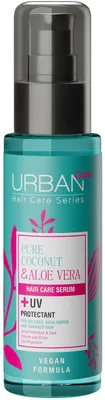 Produktbild von URBAN CARE Reines Kokosnuss- & Aloe-Vera-UV-Serum für coloriertes Haar 75 ml