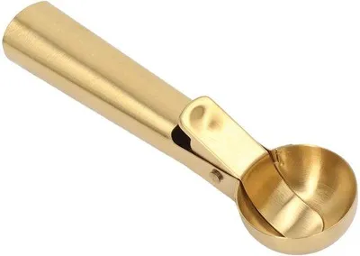 Immagine prodotto di Estrattore di ghiaccio multifunzione in acciaio inossidabile - Manico ergonomico - Rivestimento anti-schiuma - Ideale per cubetti di ghiaccio - Adatto all'uso in lavastoviglie - Leva per ghiaccio