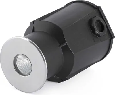 Produktbild von Faro 70449, Außen-Bodenbeleuchtung, Nickel, Edelstahl, IP67, I, 7 W