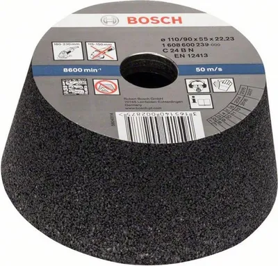 Produktbild von PRO Stone Konischer Schleiftopf, 90 x 110 x 55 mm, K24