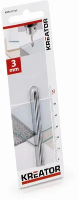 Zdjęcie produktu dla KREATOR KRT011101 - Wiertło do płytek i szkła 3 x 62 mm