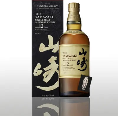 Produktbild von Yamazaki 12 Years Pure Malt Whisky aus Japan in GP 0,7l (43% VOL)- [Enthält Sulfite]