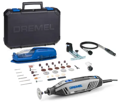 Produktbild von DREMEL® 4250, Multifunktionswerkzeug, 45 Zubehöre, 3 Vorsatzgeräte
