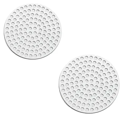 Espressosieb 58 mm, 2er-Pack, Edelstahl, wiederverwendbar