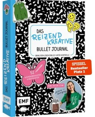 Produktbild von Das reizend kreative Bullet Journal - vom TikTok-Star jessiebluegrey - Bring dein Leben endlich unter Kontrolle
