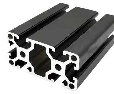 Immagine prodotto di Profilo in alluminio 4080 W - Nero, lunghezza 250 mm