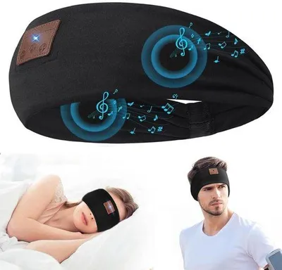 Produktbild von Schlafkopfhörer Bluetooth Ruisonderdrückung Weich für Männer Frauen