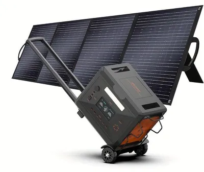 Imagen del producto de Estación de energía portátil - Generador solar de respaldo - Batería para camping - 2304 Wh - Potencia de 2500W