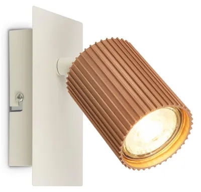 Obrázek produktu pro Nástěnná lampa, interiérové osvětlení, lampa na čtení, bodové osvětlení, otočná, chodba