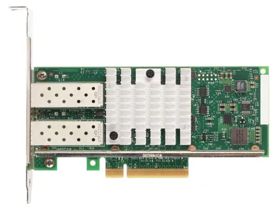 Obrázek produktu pro Serverový adaptér, 10 Gbit/s, 2 SFP porty, PCI Express X8, stabilní PCIe síťová karta pro stolní počítače, plug-and-play