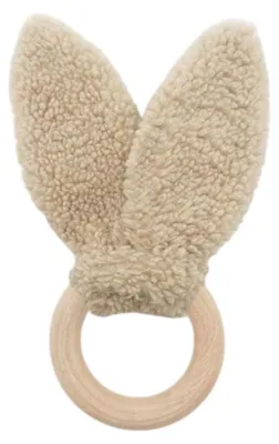 Produktbild von Kidslabel Bunny Beißring - Beige