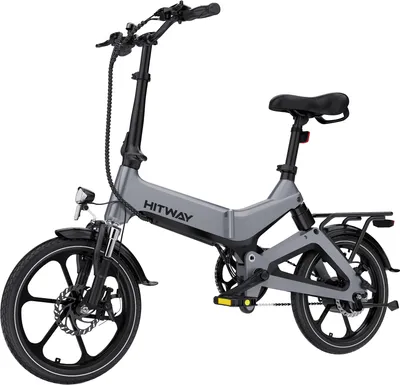 Produktbild von HITWAY E Bike Elektrofahrrad, 7,8 Ah/36V Li-Akku,16 Zoll, E-Bike mit Heckmotor 280.8 Wh, 35–70 km Faltbares Elektrofahrrad für Damen und Herrn
