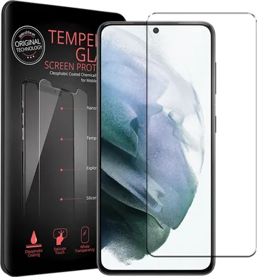Produktbild von 2x Conie Glasfolie für Samsung Galaxy S21 Displayschutz Folie Panzer Glas Premium Schutzfolie Set Blasenfrei