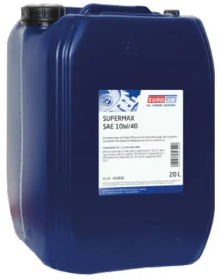 Produktbild von EUROLUB SUPERMAX für 10W-40 20 Liter Motoröl Motorenöl Teilsynthetisch CUMMINS CES 20076 CUMMINS CES 20077 DQC IV-10 LA Mack EO-N MAN M 3271-1 228.51