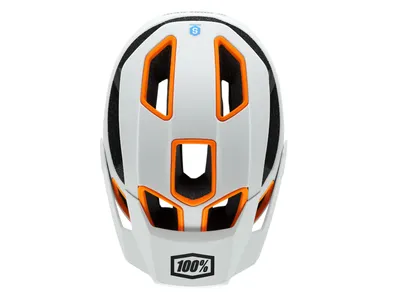 Produktbild von 100% Altec helmet w/Fidlock L/XL Light Grey - leichter All-Mountain-Helm mit ...