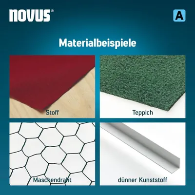 Produktbild von Novus Feindrahtklammern Typ A 6 mm 800 Stück