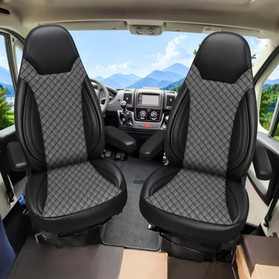 Produktbild von Maßgeschneiderte Autositzbezüge für Fiat Ducato und Peugeots