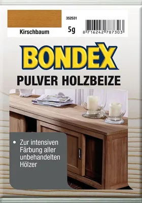 Produktbild von Bondex Pulverbeize Kirschbaum 5 g - 352531