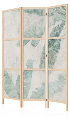 Immagine prodotto di LUMASOUL, divisorio giapponese, paravento, elemento divisorio per ambienti, 135x172 cm, composto da 3 pannelli, decorativo, stile shoji, pieghevole, autoportante, ideale come schermo divisorio per ambienti domestici
