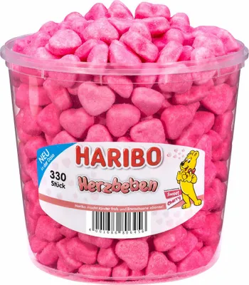 Produktbild von HARIBO Herzbeben 330 St.
