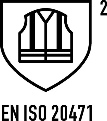 Obrázek produktu pro Vysoce viditelná vesta velikosti univ.žlutá EN 20471 tř.2 ASATEX