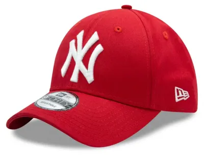 Zdjęcie produktu dla Czapka baseballowa New Era Yankees, czerwono-biała – czapka sportowa dla dorosłych