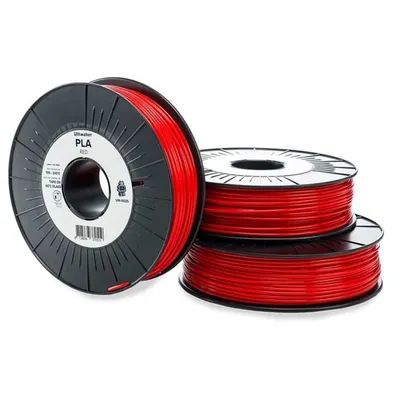 Produktbild von Ultimaker PLA Filamentpatrone - 2,85 mm - Rot - 750 g