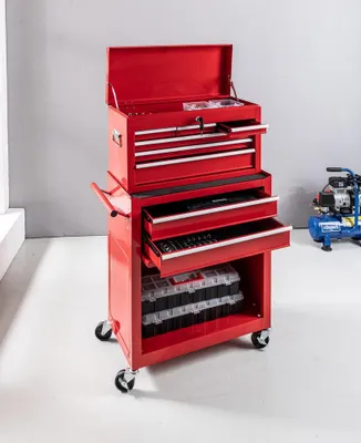 Produktbild von Werkstattwagen 6 Schubladen ca. 60 cm rot