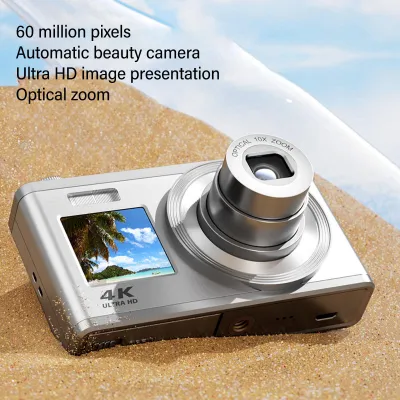 Obrázek produktu pro Digitální fotoaparát, 2,88palcový IPS displej, stabilizace obrazu, 10násobný optický zoom, 1000 mAh, autofokus, vlogování, integrované doplňkové světlo