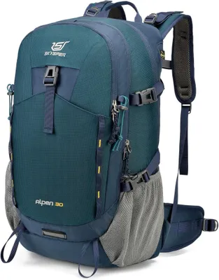 Zdjęcie produktu dla SKYSPER plecak turystyczny 30L plecak trekkingowy wodoodporny wentylacja pleców pas biodrowy Energica90-niebieski