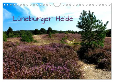 Produktbild von Lüneburger Heide (Wandkalender 2027 DIN A4 quer), CALVENDO Monatskalender