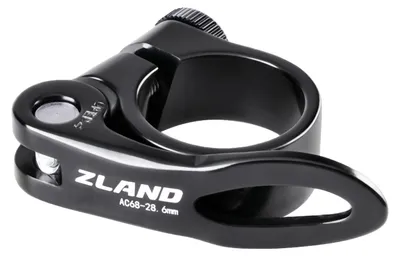 Productafbeelding van Fietszadelhalsband, 25,4 mm, 28,6 mm, 31,8 mm, 34,9 mm, slangclip, bevestiging voor zadelpen