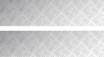 Image de vidaXL Escalier Marche à angle droit 2 pcs Argent 80 x 20 cm Aluminium