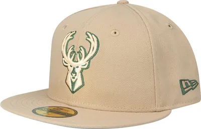 Produktbild von New Era 59Fifty Fitted Cap - Milwaukee Bucks camel - 7